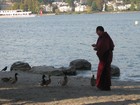 IMG_4216 A monk feeding the birds.JPG